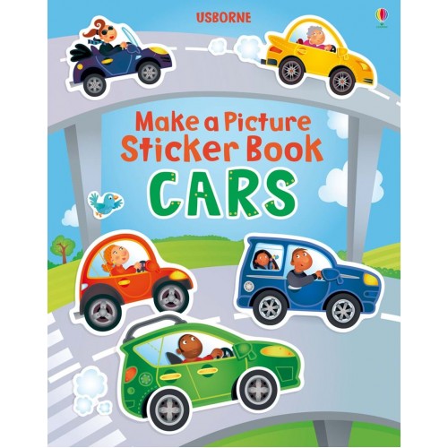 Usborne Cars Sticker Book(汽車篇)
