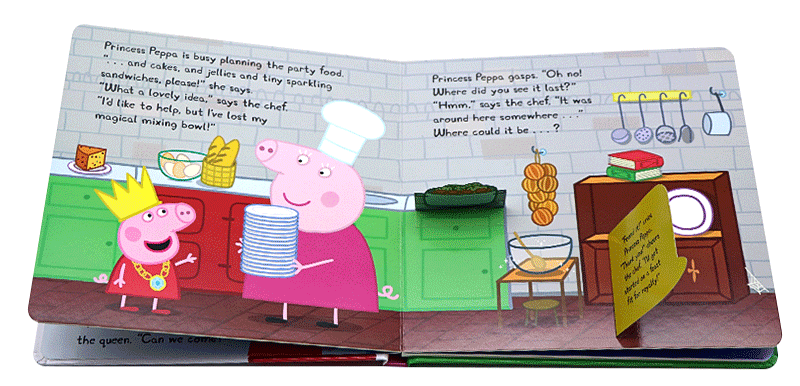 Peppa Pig A Lift-the-Flap Book: Peppa‘s Magic Castle