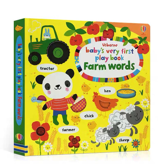 Usborne Baby’s Very First Playbook: Farm Words