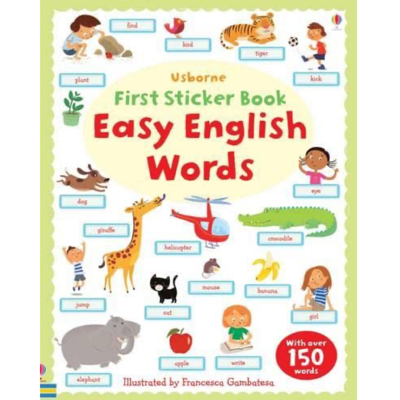 Usborne Easy English Words Sticker Book(簡單英文生字)