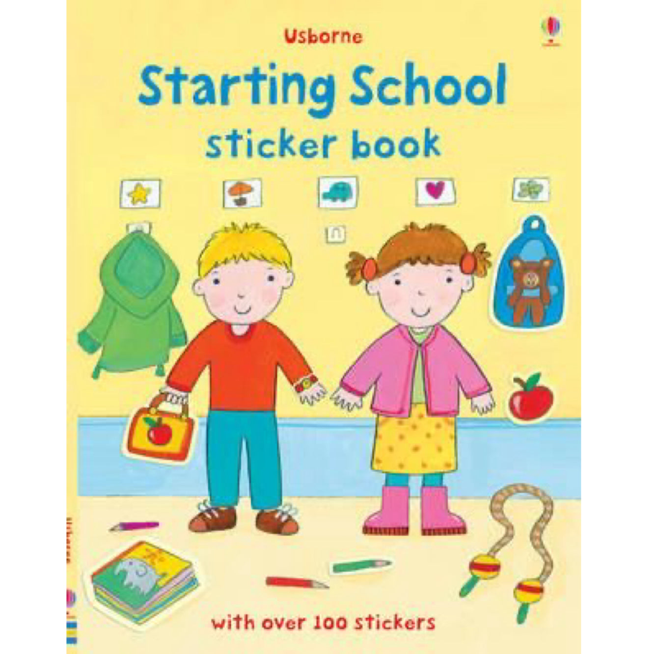 Usborne Starting School Sticker Book(上學去)