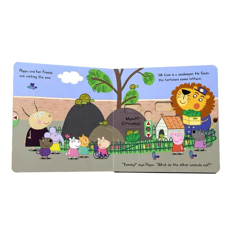 Peppa's Zoo Adventure: A push-and-pull adventure
