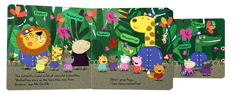 Peppa's Zoo Adventure: A push-and-pull adventure