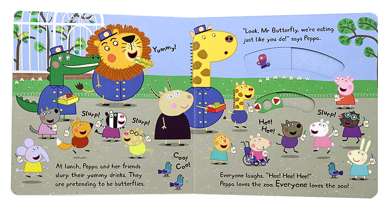 Peppa's Zoo Adventure: A push-and-pull adventure
