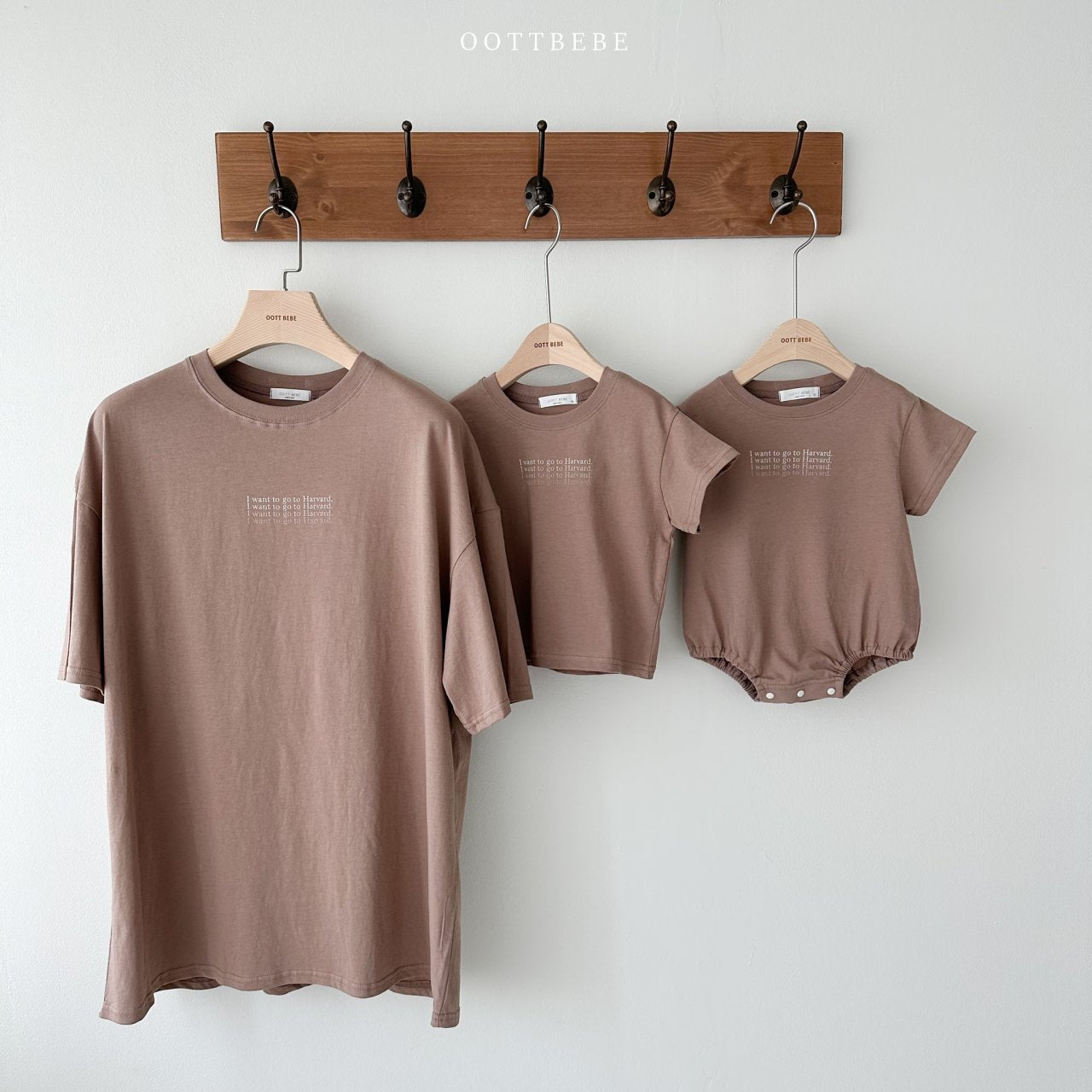 OOTTBEBE 哈佛 T 卹