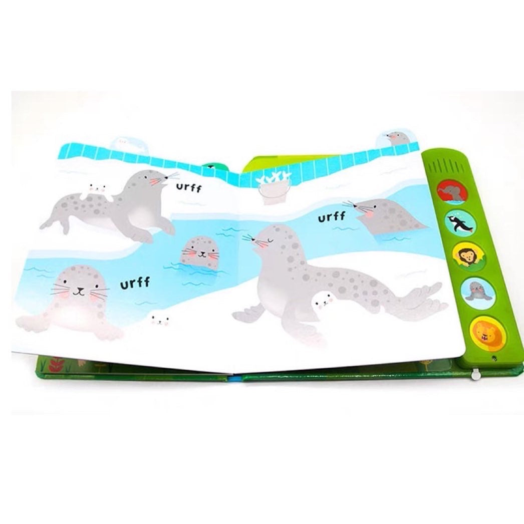 Usborne - Baby’s Very First Noisy Book - Zoo (Sound Book)