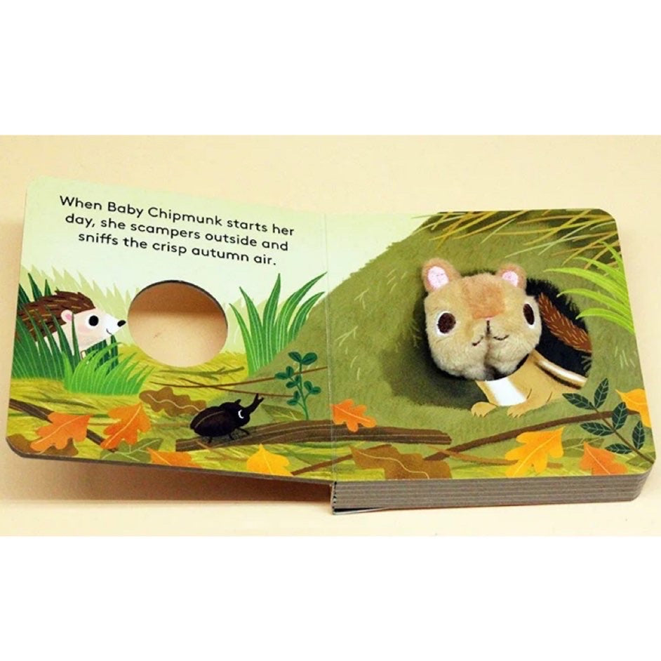 Finger Puppet Book - Baby Chipmunk 玩偶書