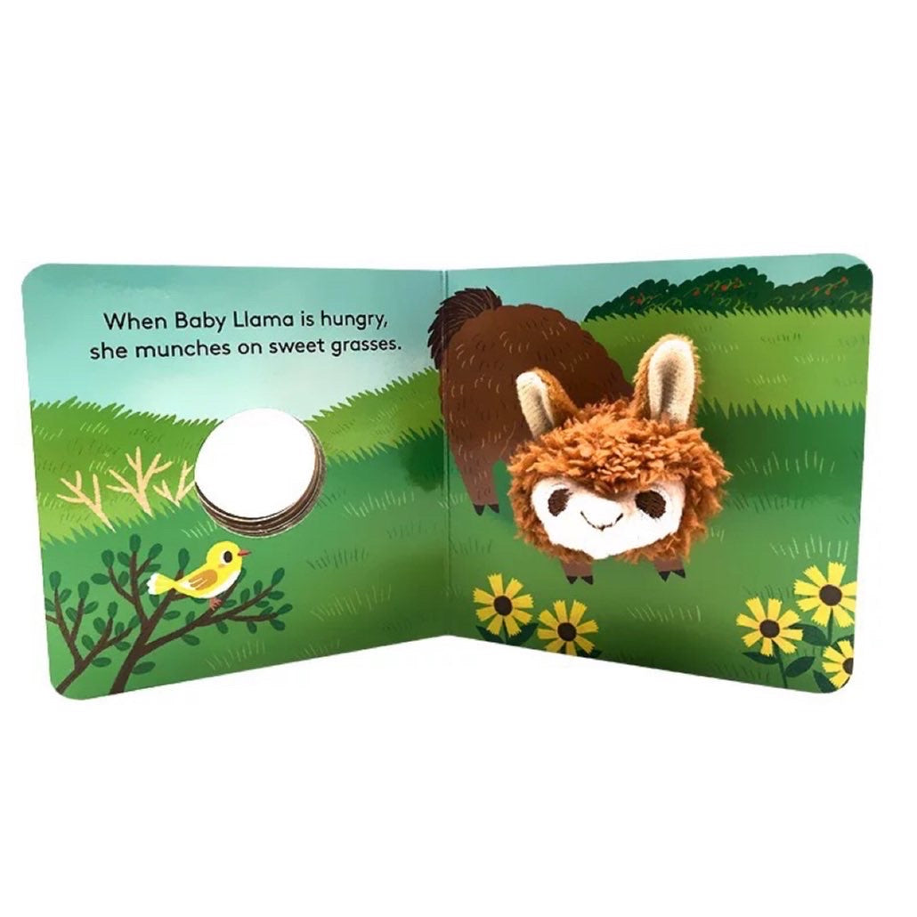 Finger Puppet Book - Baby Llama 玩偶書