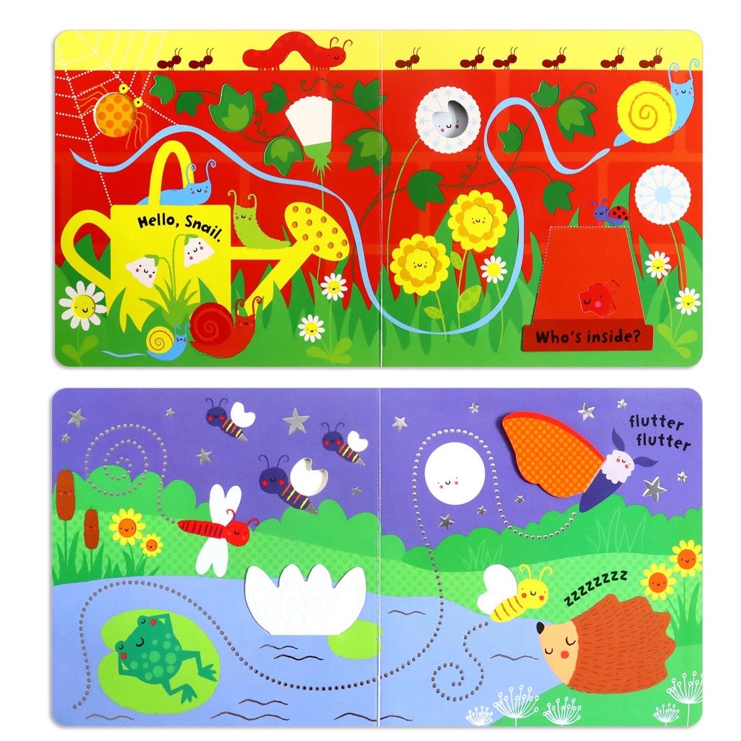Usborne - Baby's Very First Fingertrail Playbook: Garden
