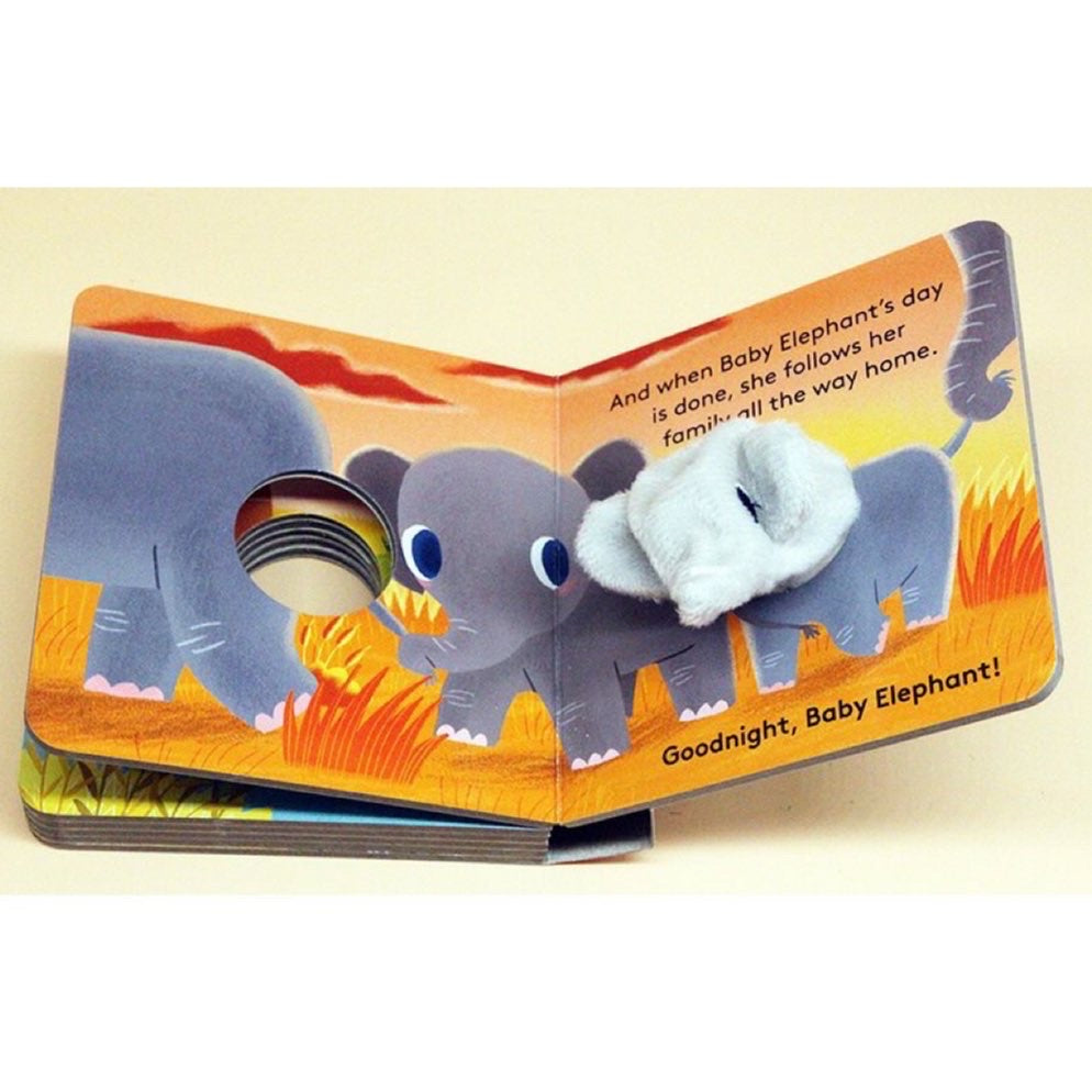 Finger Puppet Book - Baby Elephant 玩偶書