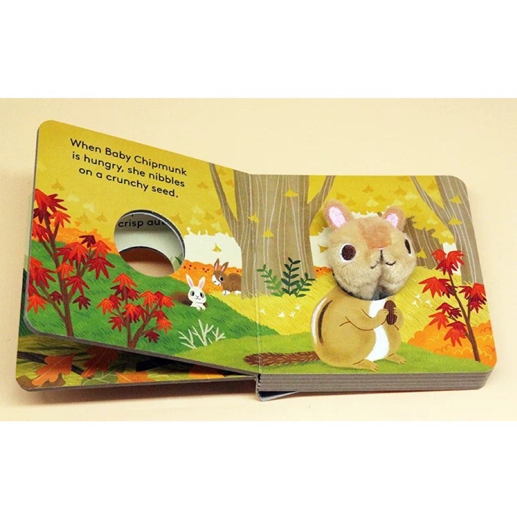 Finger Puppet Book - Baby Chipmunk 玩偶書
