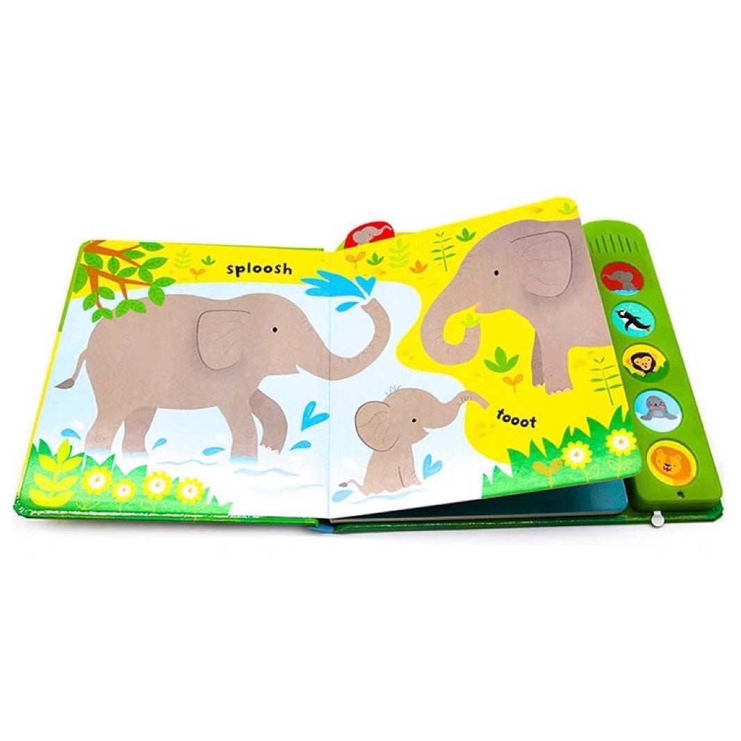 Usborne - Baby’s Very First Noisy Book - Zoo (Sound Book)