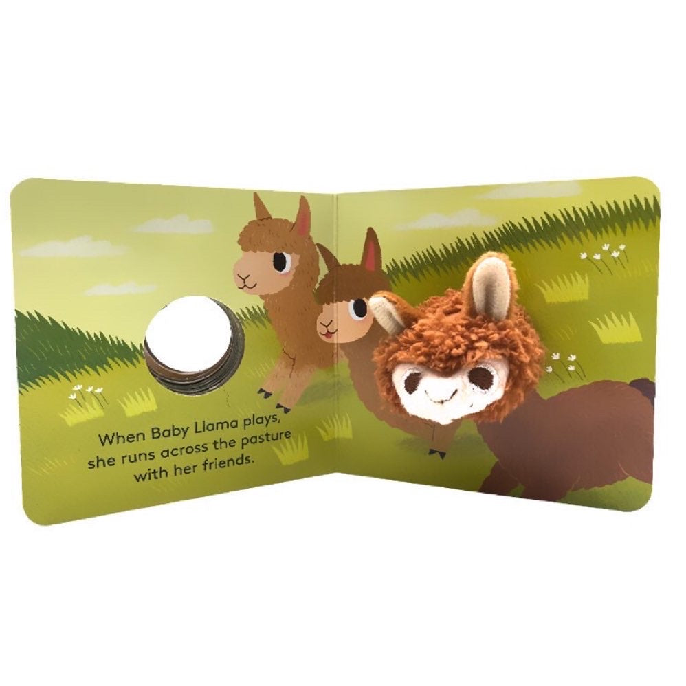 Finger Puppet Book - Baby Llama 玩偶書