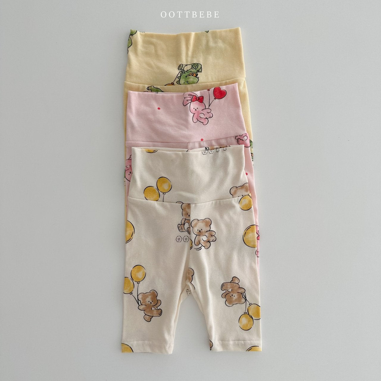 OOTTBEBE 嬰幼兒居家服(帽子+連身衣+褲)