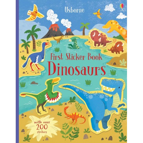 Usborne Dinosaurs Sticker Book(恐龍)