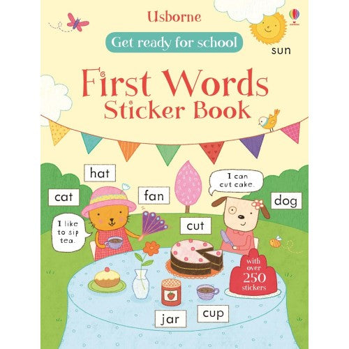 Usborne First Words Sticker Book(生字篇)