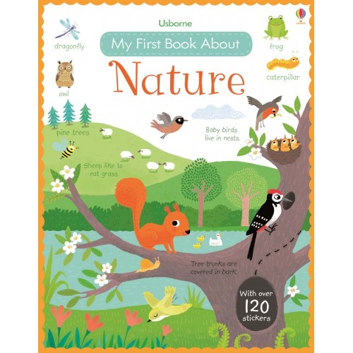 Usborne Nature Sticker Book(大自然篇)