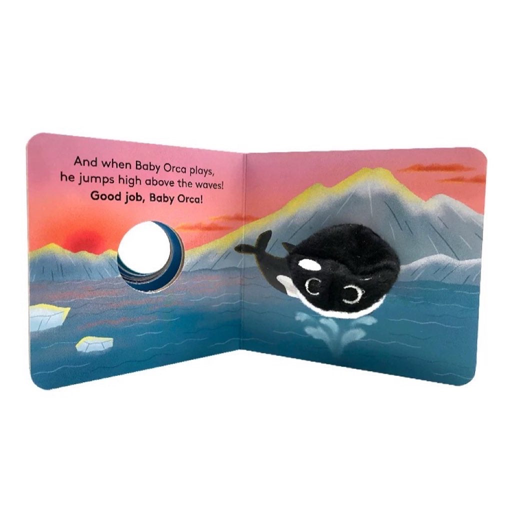 Finger Puppet Book - Baby Orca 玩偶書
