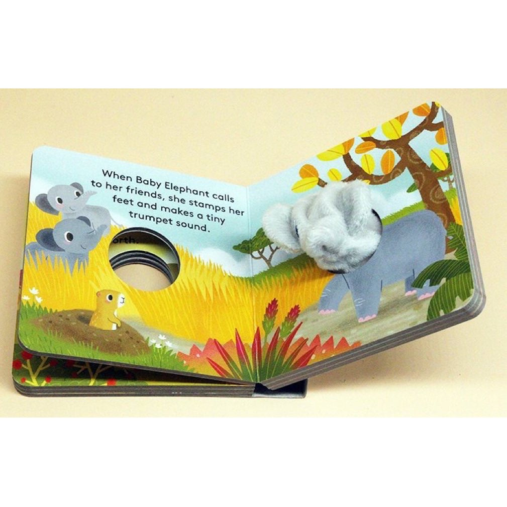 Finger Puppet Book - Baby Elephant 玩偶書