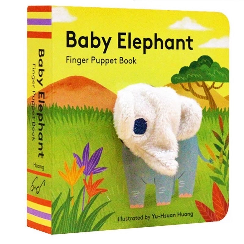 Finger Puppet Book - Baby Elephant 玩偶書