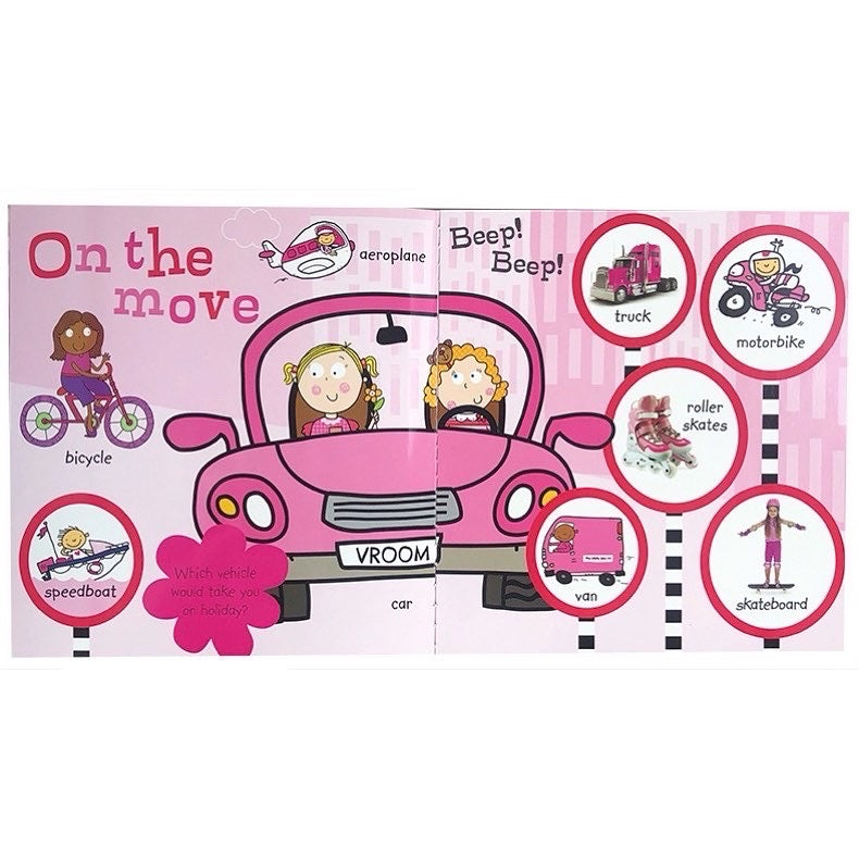 SCHOLASTIC - First 100 Pretty Pink Words