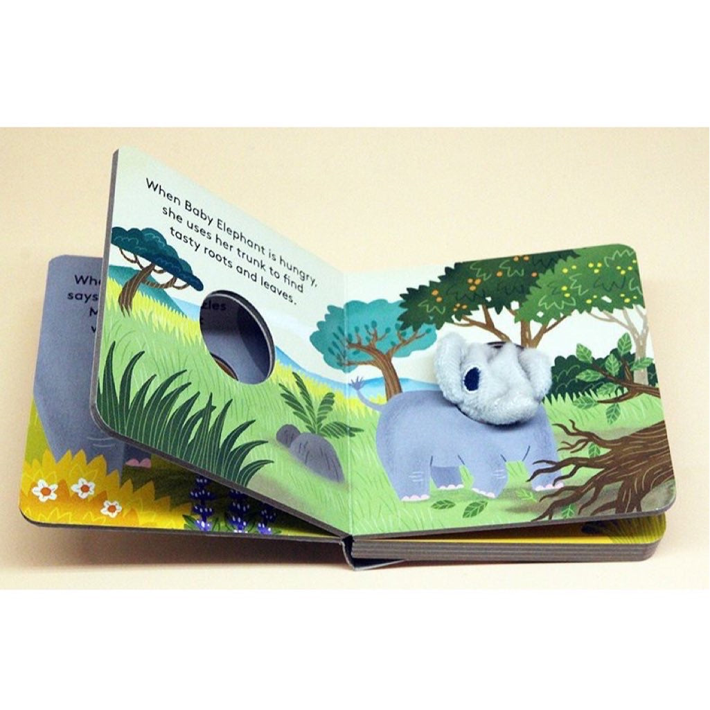 Finger Puppet Book - Baby Elephant 玩偶書