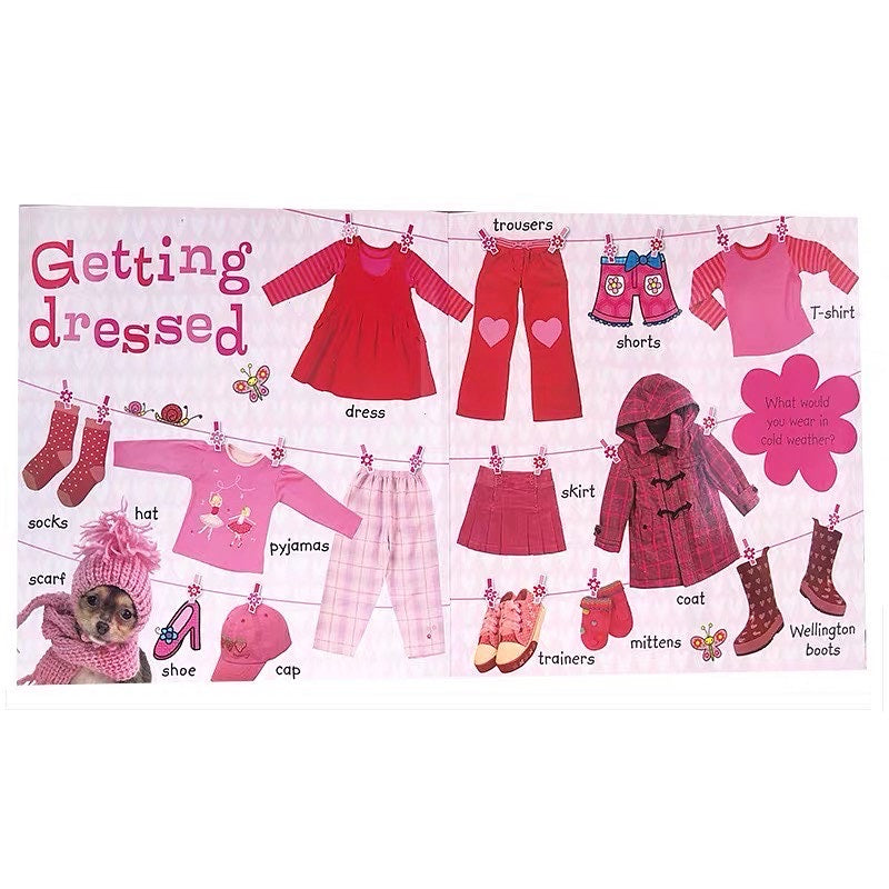 SCHOLASTIC - First 100 Pretty Pink Words