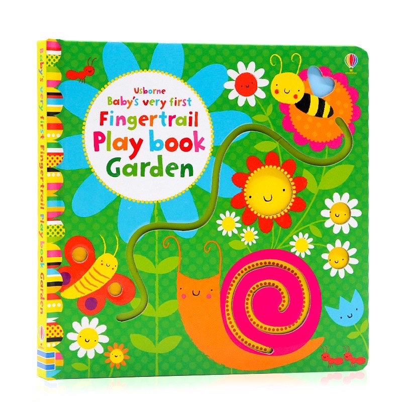 Usborne - Baby's Very First Fingertrail Playbook: Garden