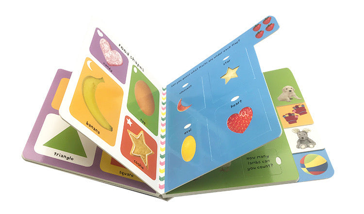 Lift-The-Flap Tab: Colors, Numbers, Shapes
