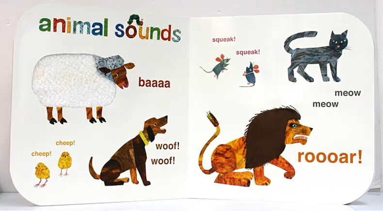 好餓的毛毛蟲:觸摸和感覺手冊