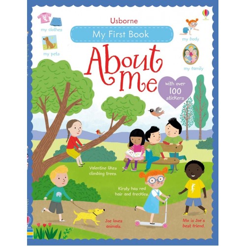 Usborne About Me Sticker Book(關於我的)