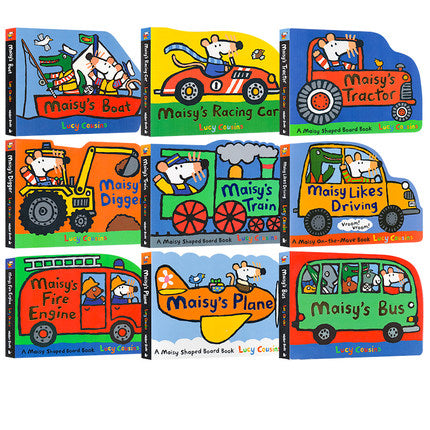 Maisy's Transportation Books(共9册)