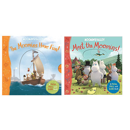 姆明一家玩得很開心! & 認識姆明家族!(共 2 冊)