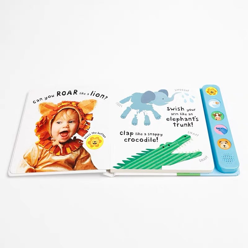 看、摸、感覺：咆哮！ （有聲書）