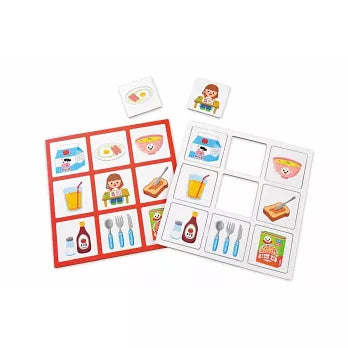 配對賓果：FOOD超人腦力開發圖卡教具