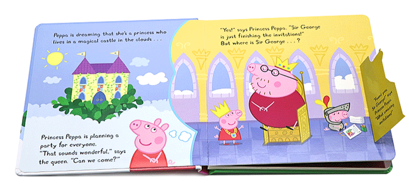 Peppa Pig A Lift-the-Flap Book: Peppa‘s Magic Castle