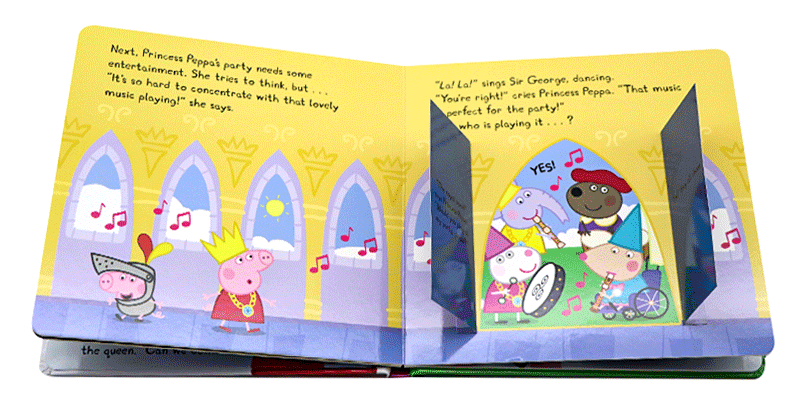 Peppa Pig A Lift-the-Flap Book: Peppa‘s Magic Castle