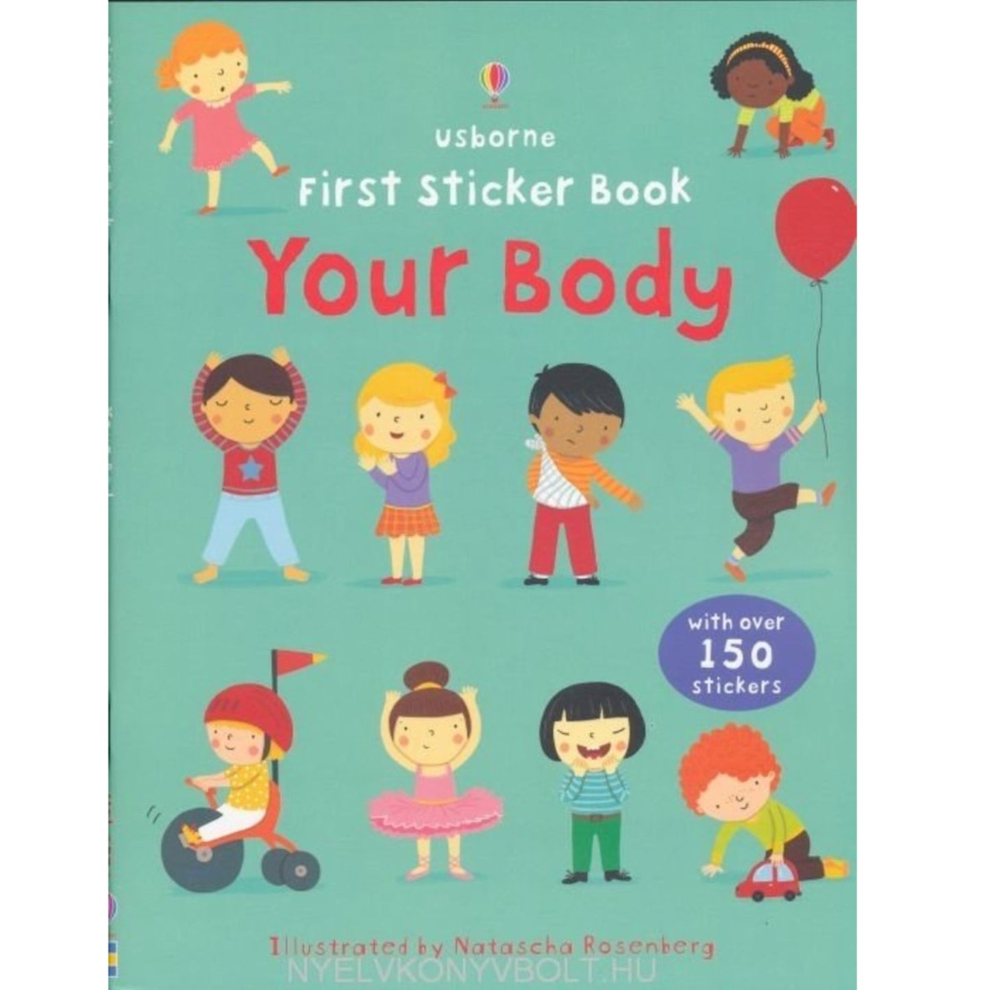 Usborne 你的身體貼紙書（你的身體）