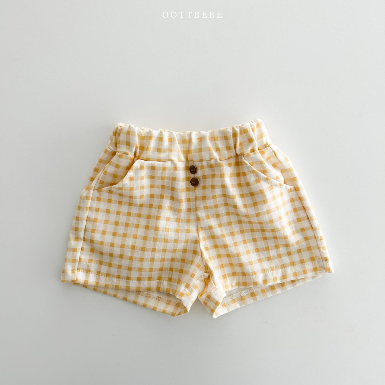 OOTTBEBE Dol 格紋短褲