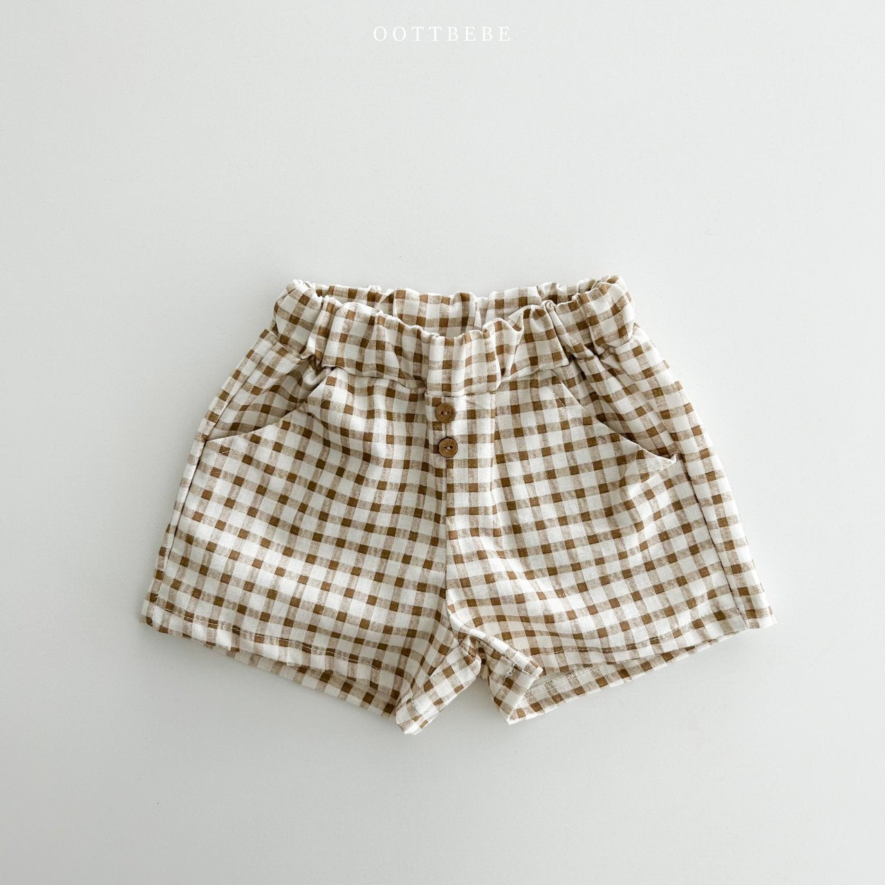 OOTTBEBE Dol 格紋短褲