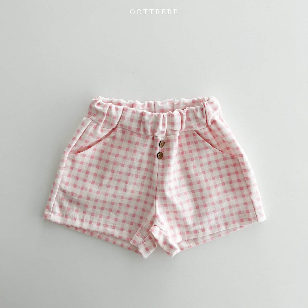 OOTTBEBE Dol 格紋短褲