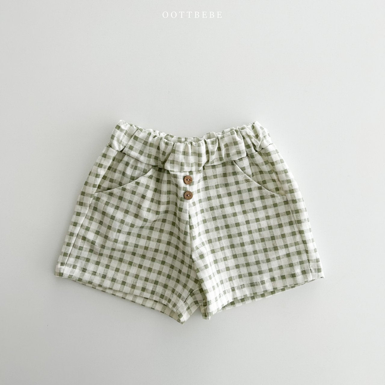 OOTTBEBE Dol 格紋短褲