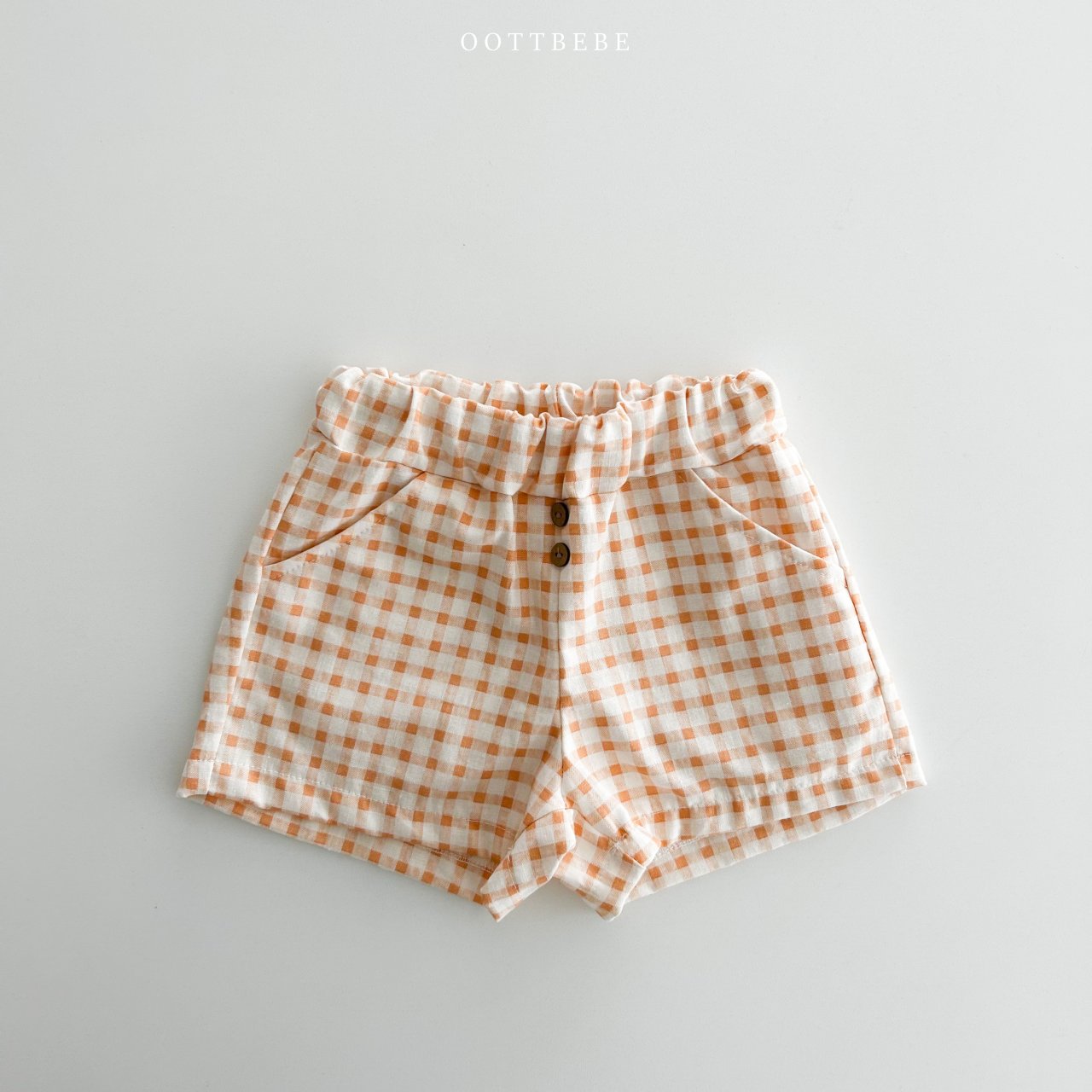 OOTTBEBE Dol 格紋短褲