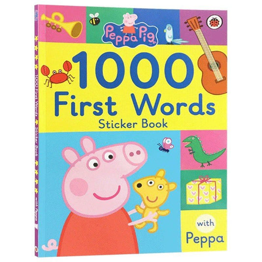 Peppa Pig - 1000 First Words Sticker Book