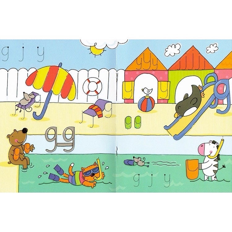Usborne Get Ready for School Wipe Clean Activity Pack(Set)