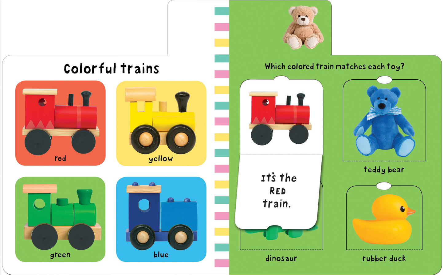 Lift-The-Flap Tab: Colors, Numbers, Shapes