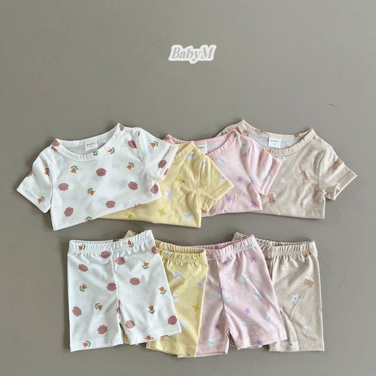 夏天超薄棉質 居家服 套裝