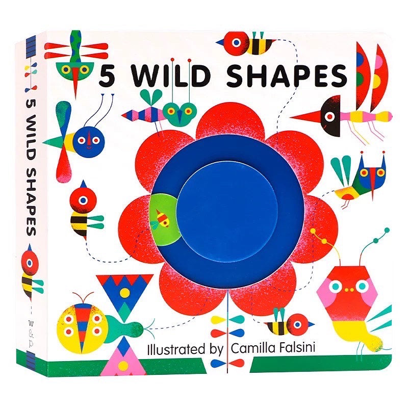 5 Wild Shapes 動物形狀互動書