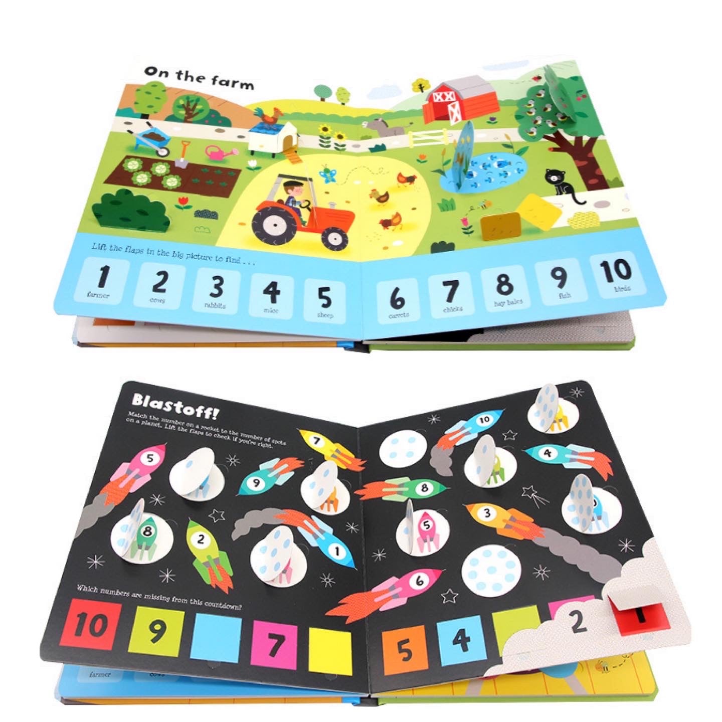 Usborne Lift-the-flap: Numbers