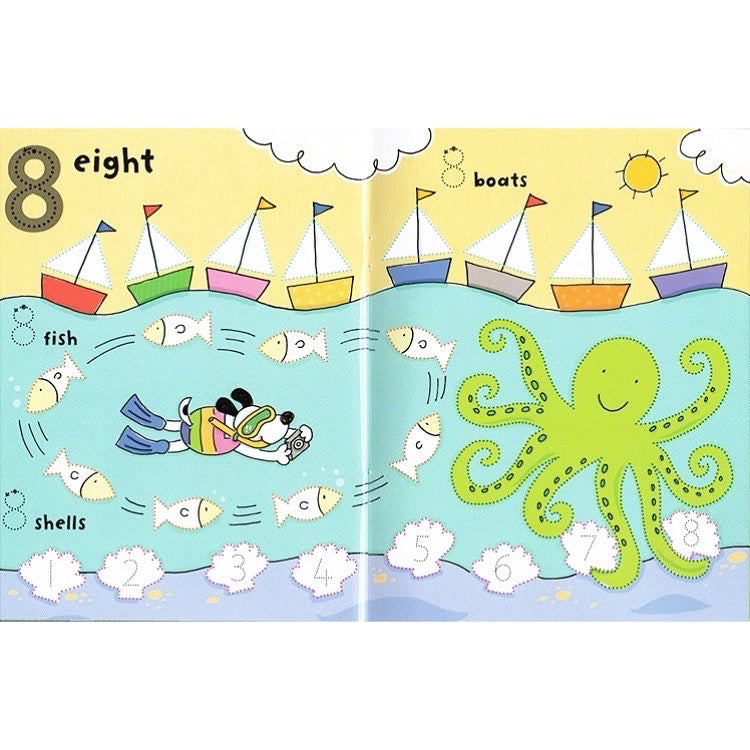 Usborne Get Ready for School Wipe Clean Activity Pack(Set)